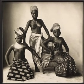 Irving Penn, 3 Dahomey Girls, 1967
