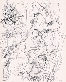 George Grosz, Heilige Nacht, 1939