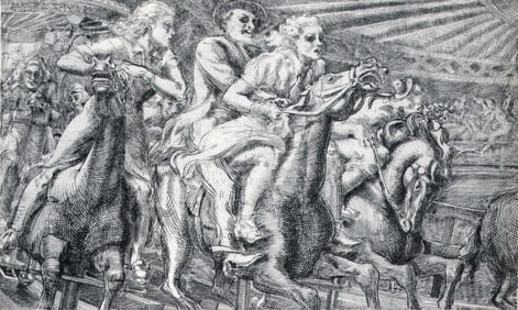 Reginald Marsh, Merry Go Round, 1930