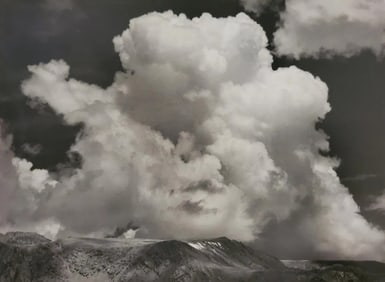 Ansel Adams, Clouds, sierra nevada, California, C. 1936