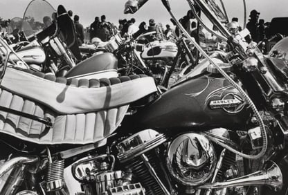 Danny Lyon, Club house during the Columbus run, Dayton