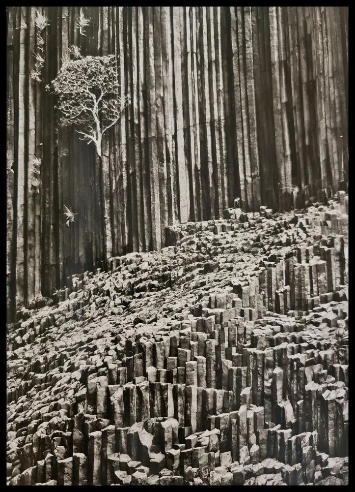 Sebastiao Salgado, Basaltic organ pipes on Mitsio Island, Madagascar, 2010: Photographer: Sebastiao Ribeiro Salgado Junior is a Brazilian social documentary photographer and photojournalist. He has traveled to over 120 countries for his photographic projects. Most of these ha