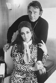 Terry O'Neill, Elizabeth Taylor and Richard Burton, 1971