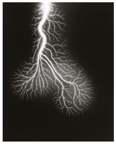 Hiroshi Sugimoto, Lightning Fields-240, 2009
