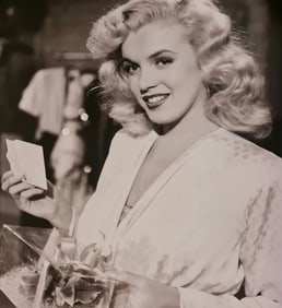 Marilyn Monroe, In A Scene From Ladies Of The Chorus, 1948