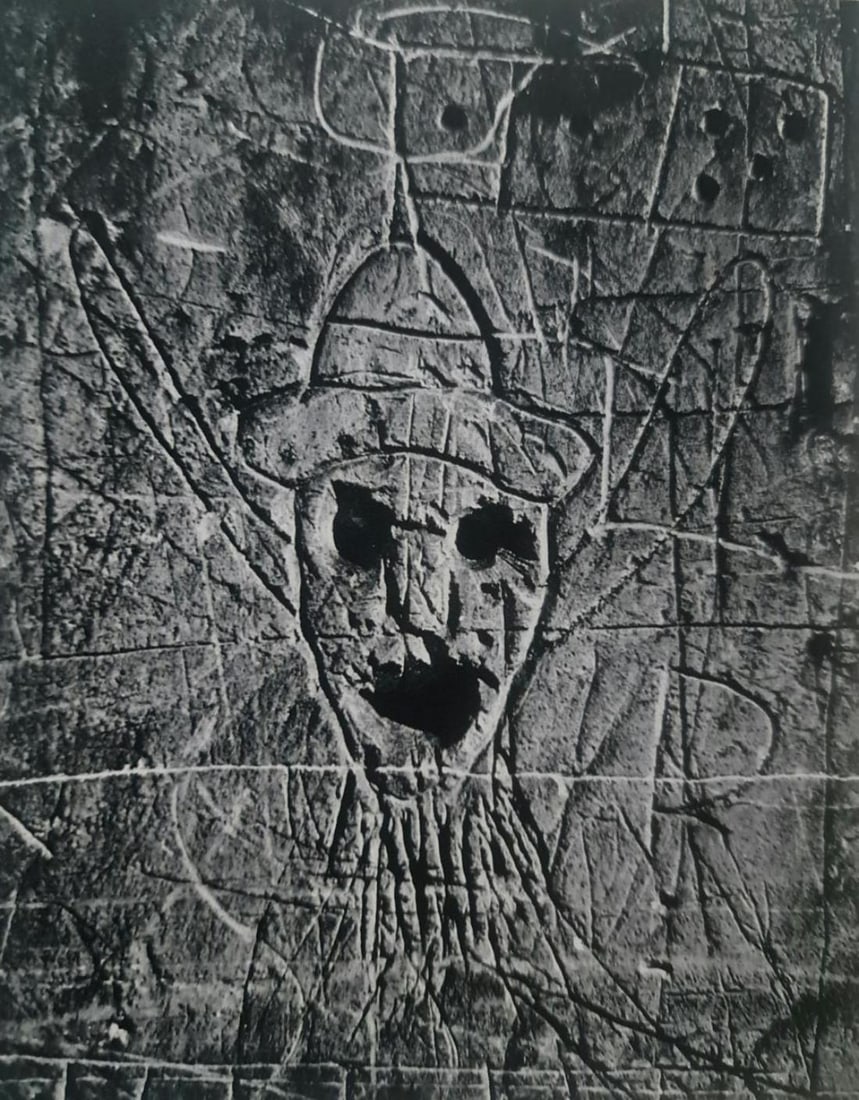 Brassai, Graffiti, n.d. - 1: Photographer: Brassai (pseudonym of Gyula Halász, 1899 – 1984) - historically important Hungarian photographer, sculptor and filmmaker who rose to fame in France. Title: Graffiti, n.d. Type Of Prin