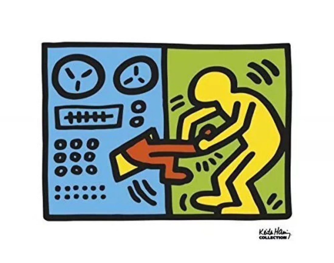 Keith Haring Untitled Estate Lithograph 2020 (1 of 1)