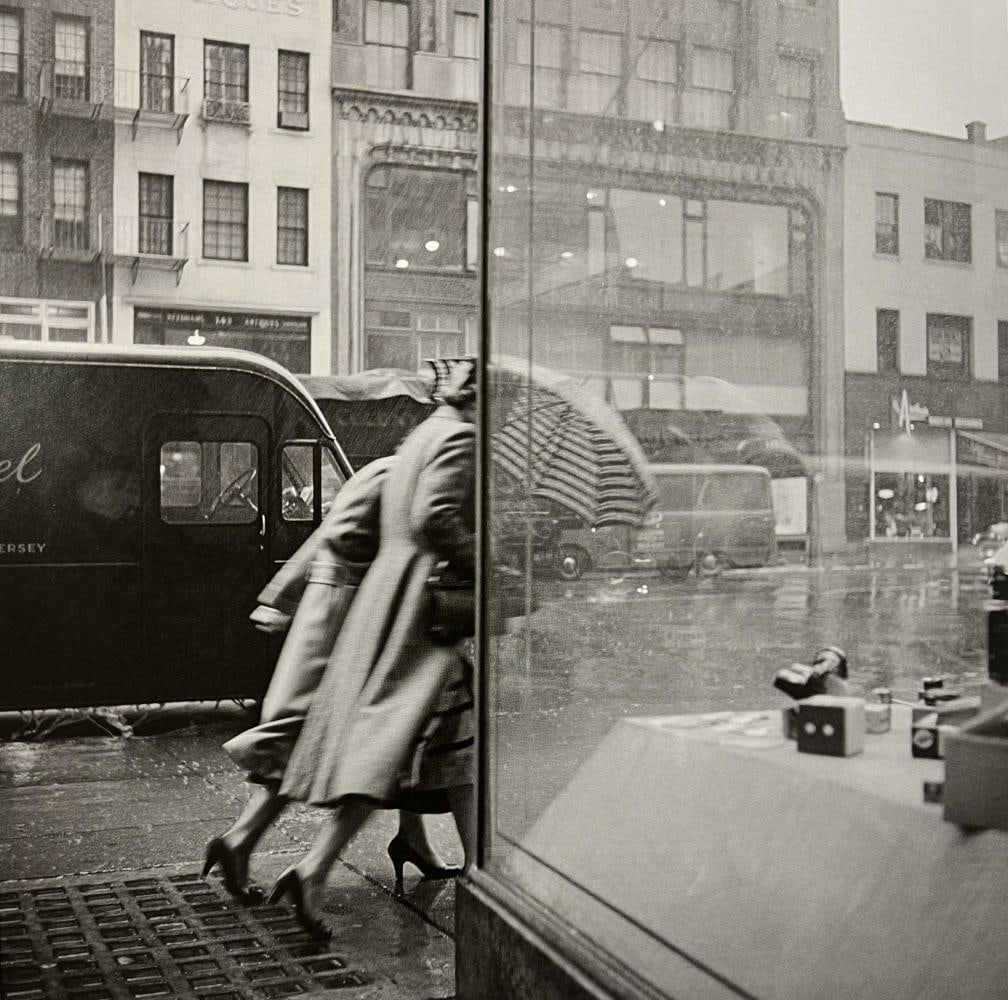 Vivian Maier, New York, October 29, 1953: Photographer: Vivian Dorothy Maier, (1926-2009) was an American street photographer whose work was discovered and recognized after her death. She worked for about 40 years as a nanny, mostly in Chicag