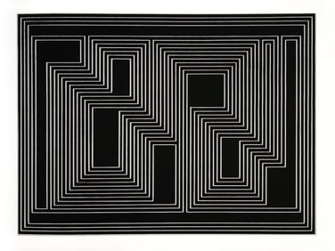 Josef Ablers Formulation : Articulation, Portfolio I, Folder 32, silkscreen 1972