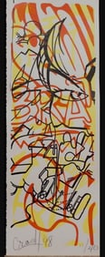 John Matos "Crash", 'Brat', 1998, Serigraph