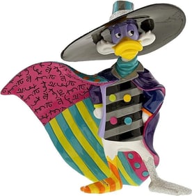 Romero Britto, 'Disney's - 'Dark Wing Duck', Stone Resin Sculpture