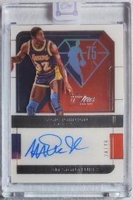 Magic Johnson Hand Signed/Numbered /49 Card