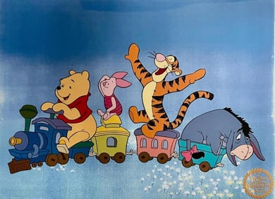 Disney, Winnie The Pooh & Friends Limited Edition Sericel Animation Art Cel