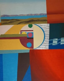 Max Papart, Untitled 1 Carborundum, 1988, Etching