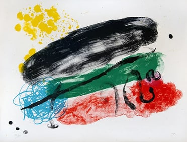 Joan Miro, 'Plate XVI, from Album 19 (1961)' original lithograph