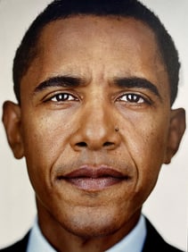Martin Schoeller, Barack Obama, Chicago, Il, 2004