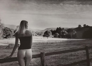 John Swannell, Nude on the Farm, 1980's