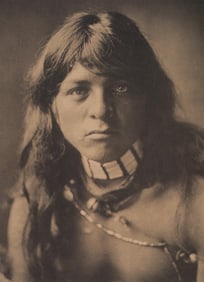 Edward S. Curtis, PLATE 38 Tan Tsire (“Willow Bird??) San Ildefonso, CA, 1905