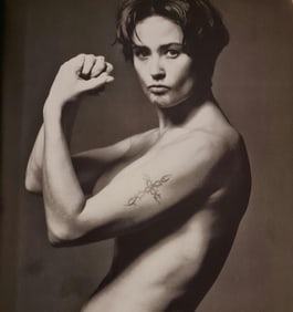 Michel Compte, Demi Moore imitating goatee, 1993