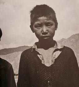 Michel Compte, During his journey in Tibet, 1986