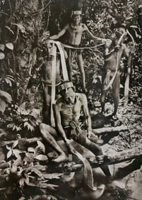 Sebastiao Salgado, Baiko bark being prepared for clothing, West Sumatram, Indonesia, 2008