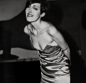 Diane Arbus, Girl in a shiny dress, N.Y.C., 1967