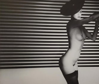 John Swannell, Nude Mime, 1980's