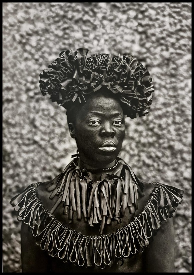 Zanele Muholi, Hlonipha, Cassilhaus, Chapel Hill, North Carolina, 2016: Photographer: Zanele Muholi was born in 1972. She is a South African photographer and filmmaker. Title: Hlonipha, Cassilhaus, Chapel Hill, North Carolina, 2016, 7.5 x 10.5 Date Of Negative: 2016 Type 