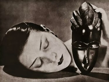 Man Ray, KIKI with African Mask, 1926 First Edition