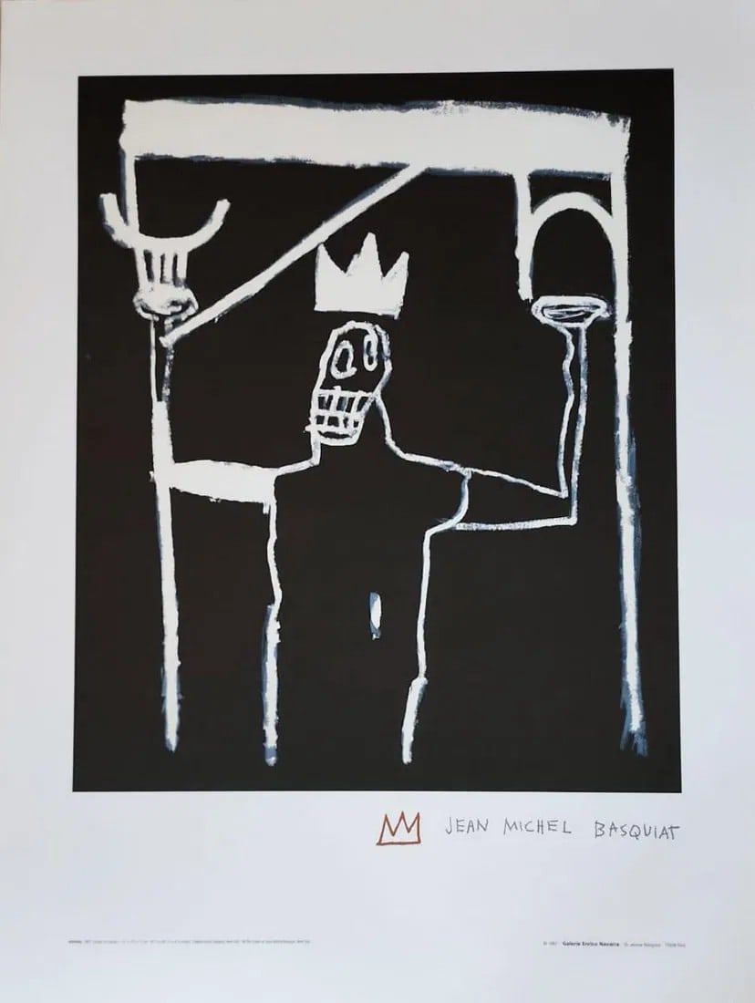Jean Michel Basquiat, 'Untitled' Limited Edition Estate, Lithograph, 1997 (1 of 3)