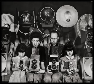 Phillipe Halsman, Halsman Family, 1950