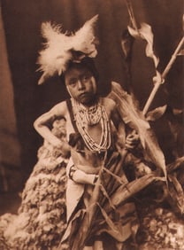 Edward S. Curtis, PLATE 5 Awaiting the Return of the Snake Racers Hopi, 1900