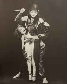 Robert Mapplethorpe, Ann Magnuson & David Brishbane, 1986