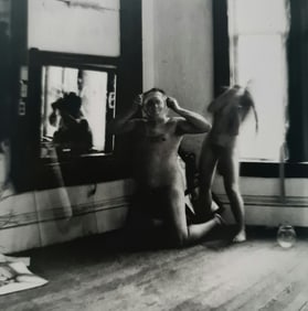 Francesca Woodman, Charlie the Model # 7, Providence, Rhode Island, 1976-77