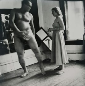 Francesca Woodman, Charlie the Model # 9, Providence, Rhode Island, 1976-77