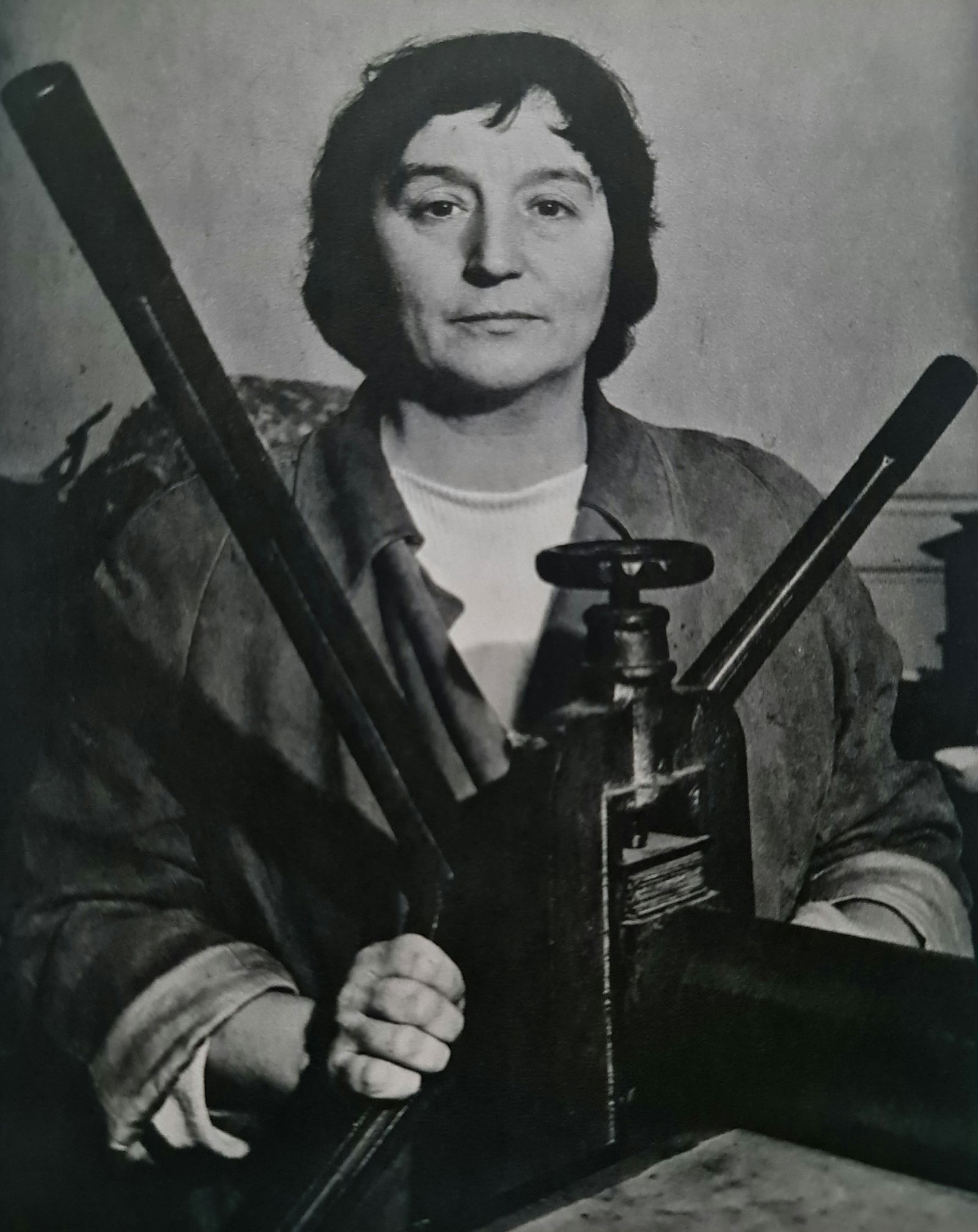Brassai, Germaine Richier, 1958: Photographer: Brassai (pseudonym of Gyula Halász, 1899 – 1984) - historically important Hungarian photographer, sculptor and filmmaker who rose to fame in France. Title: Germaine Richier Type Of Pr