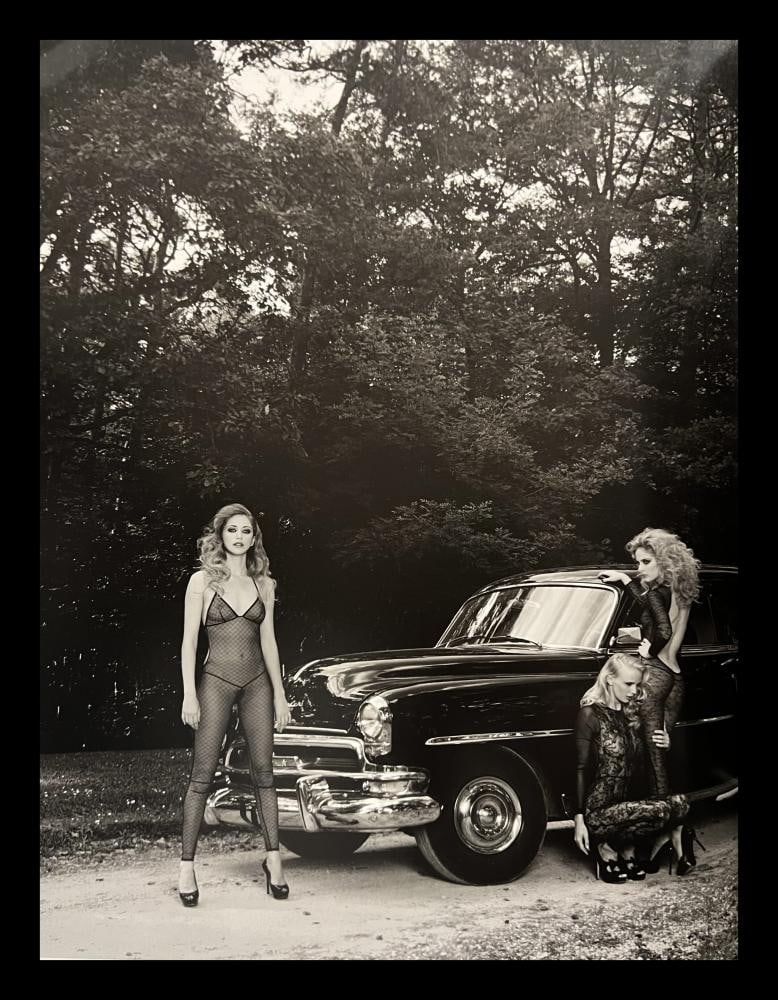 Marc Lagrange, Les Filles Du Roi Baudouin II, 2011: Photographer: Marc Lagrange was a Belgian photographer known for his nude portraits of female figures. Lagrange created dream-like and fantastical narrative pictures populated by beautiful nudes that