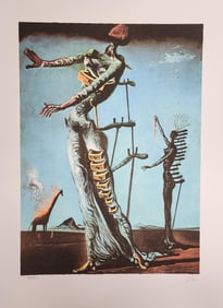 Ferjo, 'Fortune Teller', Signed Limited Edition Lithograph - Framed Artist Proof