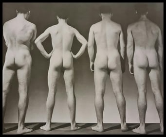 George Platt Lynes, Line of male nudes, 1941