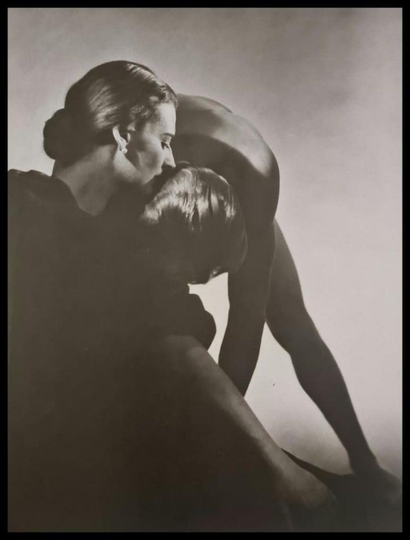 George Platt Lynes, Lloyd and Barbara Wescott, 1935: Photographer: George Platt Lynes (American 1907 - 1955) - Internationally renowned photographic artist - best known for portraiture, fashion, dance & nude studies. Subject/Title: Lloyd and Barbara Wes