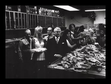 HELMUT NEWTON, Cash room at Caesars Palace, Las Vegas, 1989