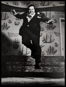 Phillipe Halsman, Jackie Gleason, 1955