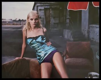Jacques Olivar, Lady in Blue, Los Angeles, 2006