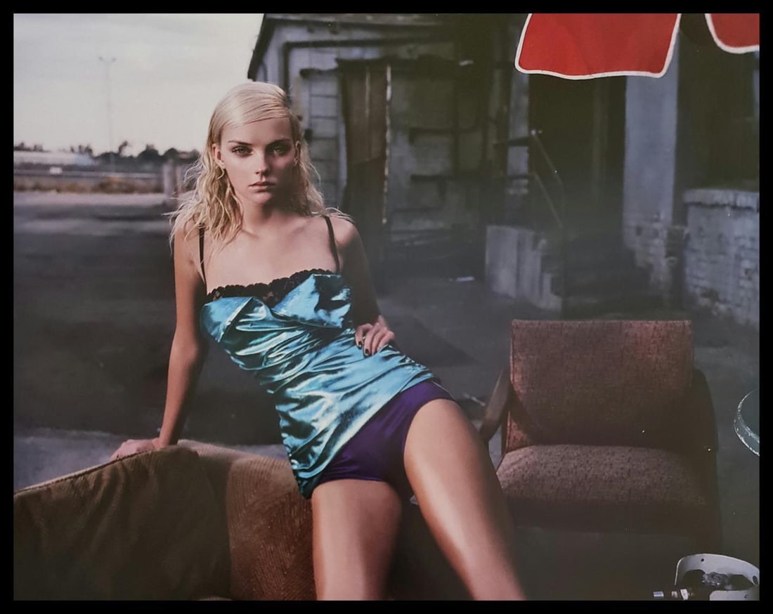 Jacques Olivar, Lady in Blue, Los Angeles, 2006 (1 of 1)