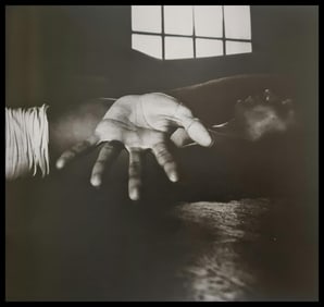 George Platt Lynes, Lying in darkness, 1953