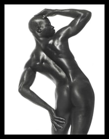 Herb Ritts Dimjon Three Quarter Nude Profile Hollywood, 1989