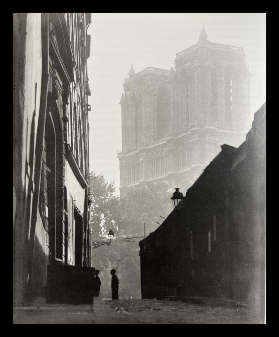Man Ray, Notre-Dame, 1931: Photographer: Man Ray (American born, 1890 - 1976) - Considered one of the most influential artists of the 20th century Man Ray lived most of his life in Paris, France. Best described as a modernist, 