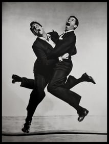 Phillipe Halsman, Jerry Louis and Dean Martin, 1951