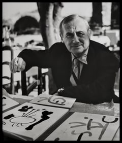 Phillipe Halsman, Joan Miro, 1955
