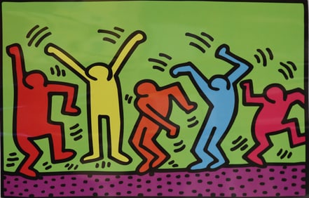 Keith Haring, 'Untitled 1987', Lithograph